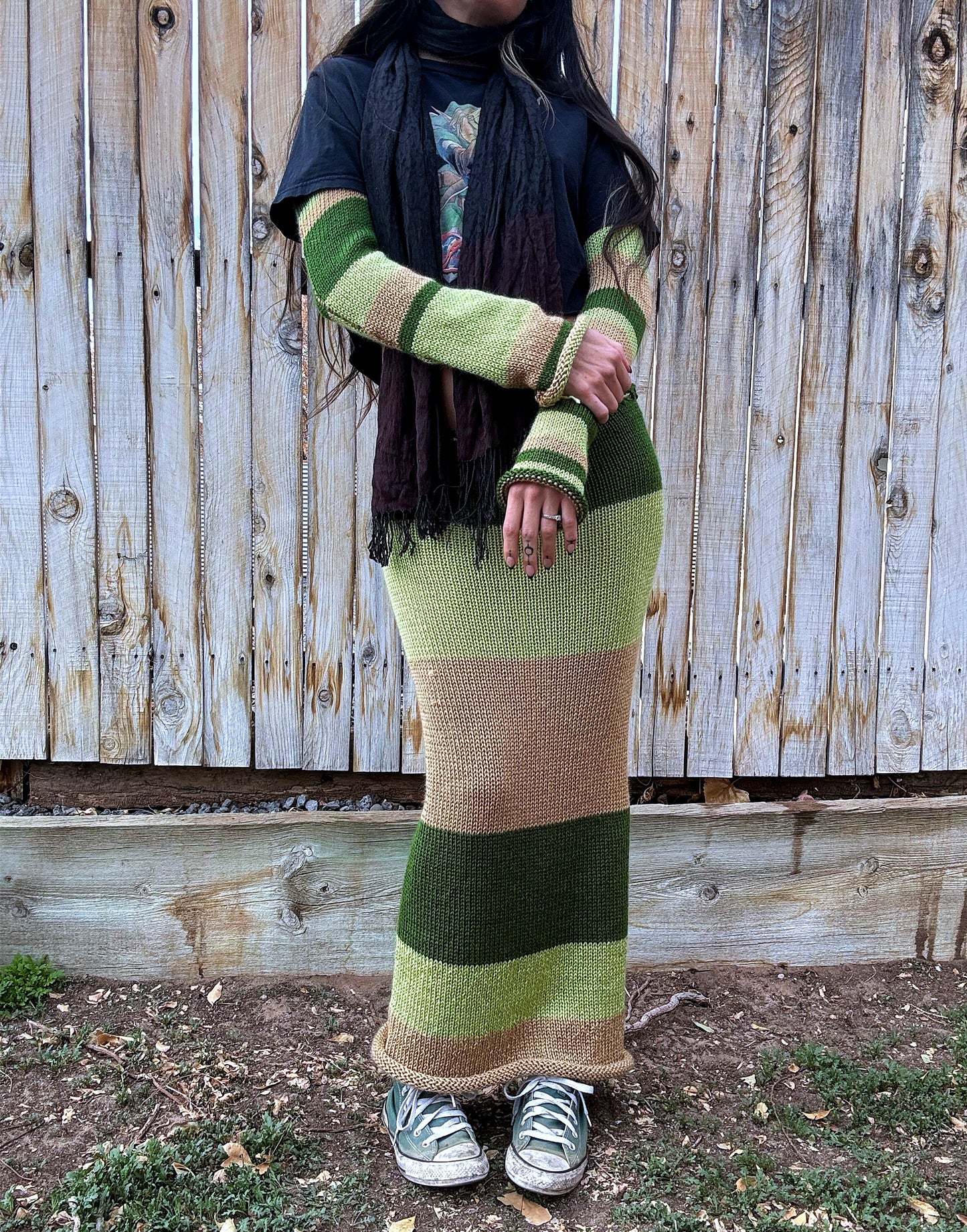 Lost Forest Skirt/Dress & Sleeve Set