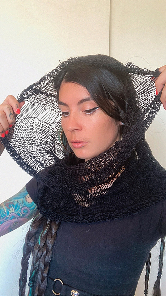 Black Tarnished Hood