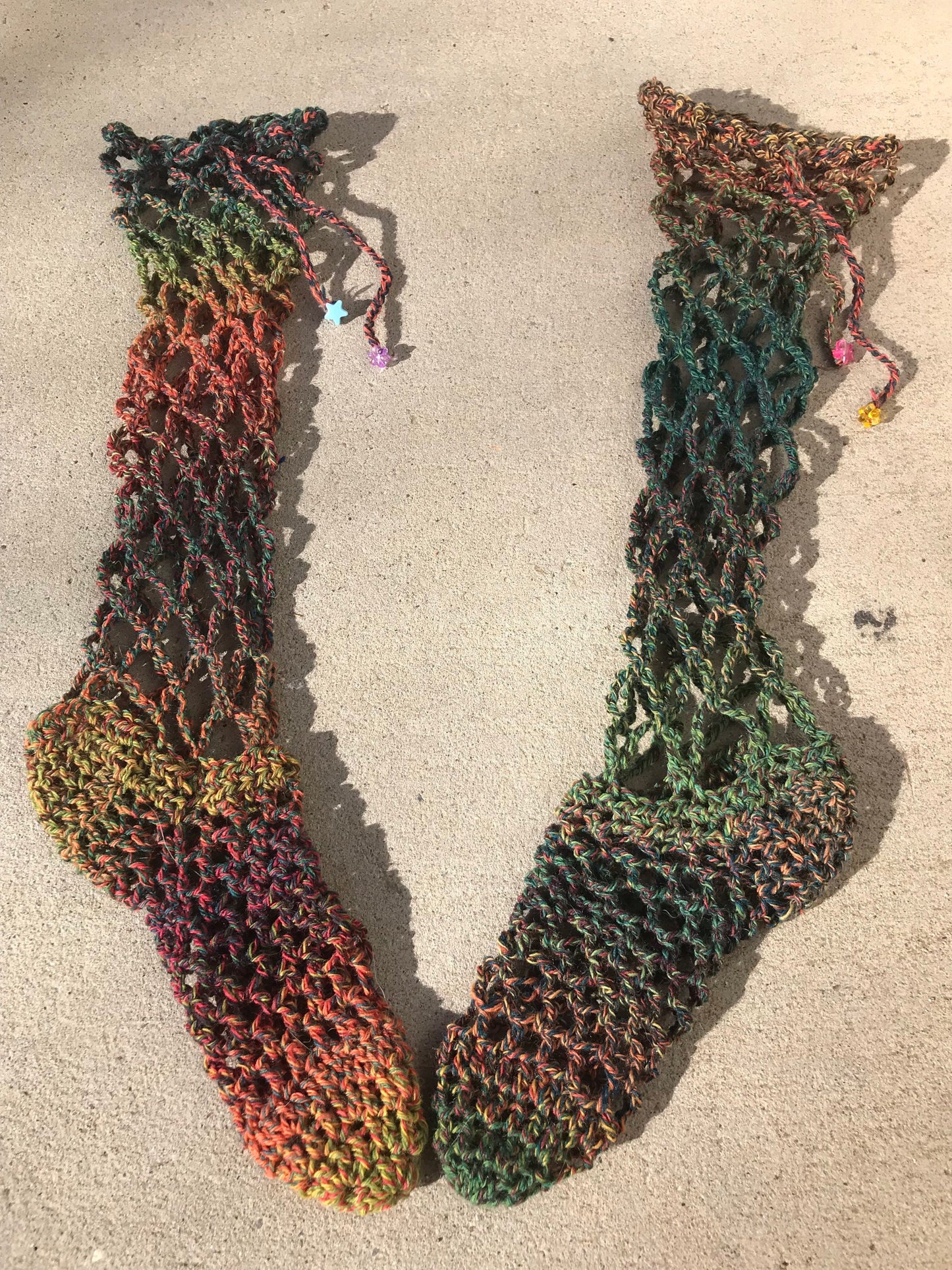Fishnet Stockings Crochet Pattern