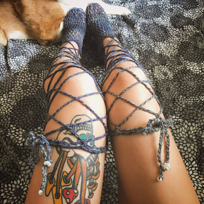 Fishnet Stockings Crochet Pattern