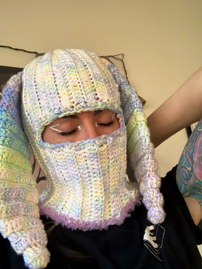 Pastel Bunni Balaclava