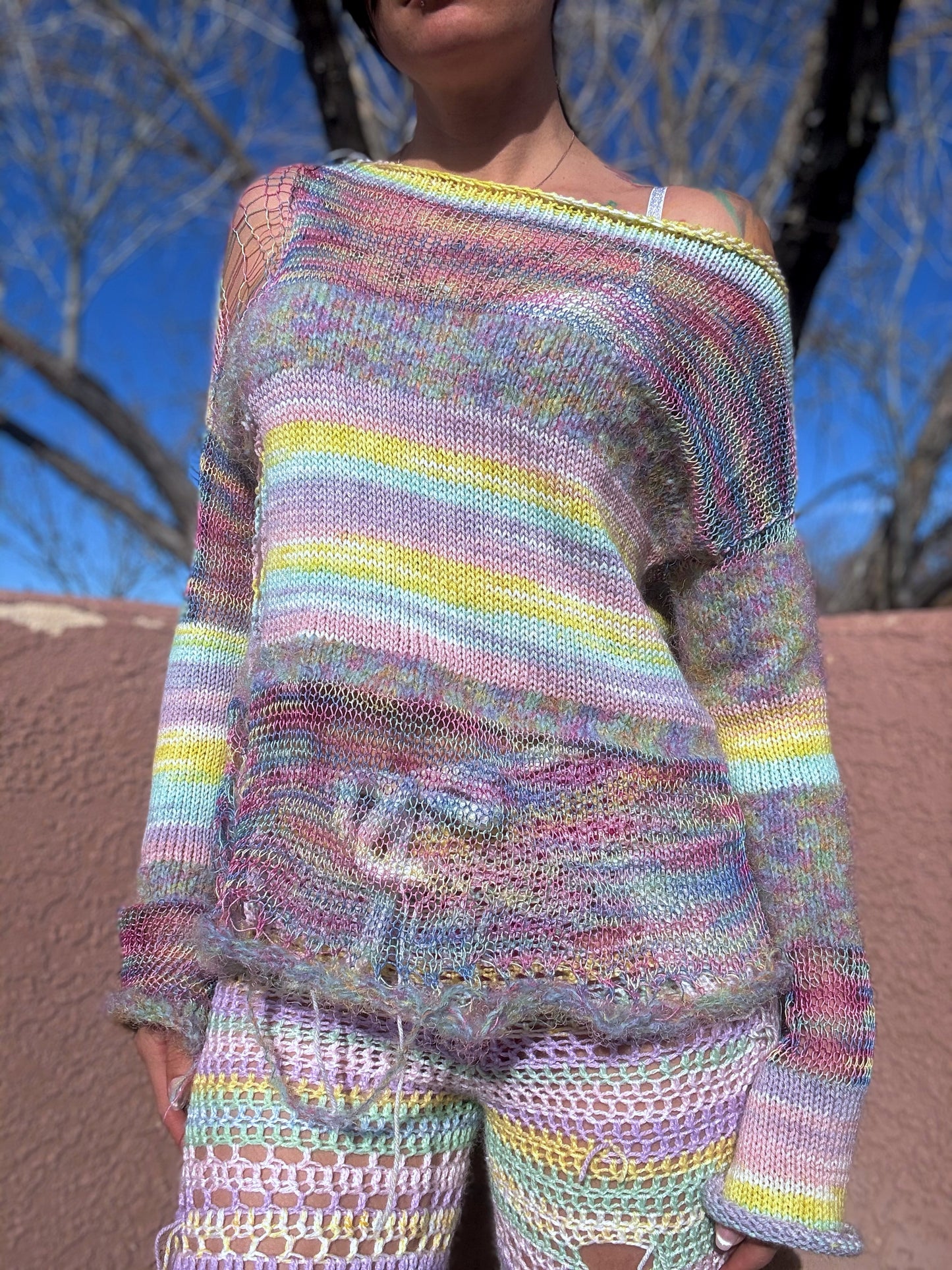 Pastel Knit Sweater