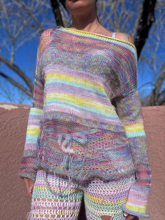 Pastel Knit Sweater