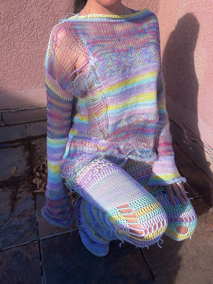 Pastel Knit Sweater
