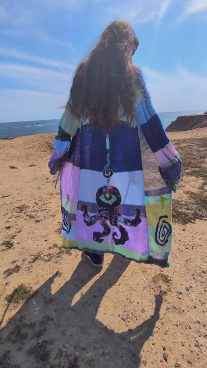 Pixxii.Mage 2.0 Octopus Galaxy Robe